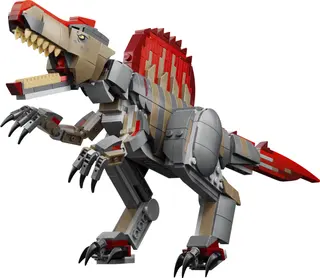 Spinosaurus-Dinosaurier-Flucht