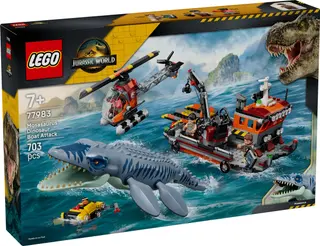 Mosasaurus Dinosaur Boat Attack