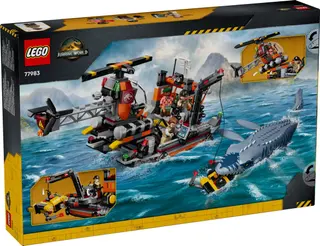 Mosasaurus Dinosaur Boat Attack