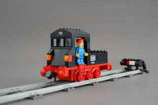 Push-Along Steam Engine