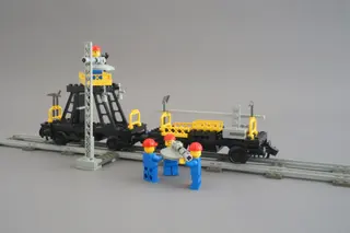 Spoor- en verlichtingsonderhoudswagen
