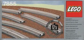 8 rails droits gris 4,5 V