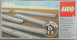 8 rails droits gris 4,5 V
