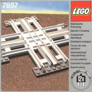 Crossing, Electric Rails Grey 12V