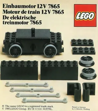 Moteur de remplacement pour trains à batterie ou sans moteur 12 V