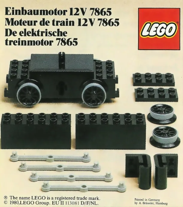 Moteur de remplacement pour trains à batterie ou sans moteur 12 V