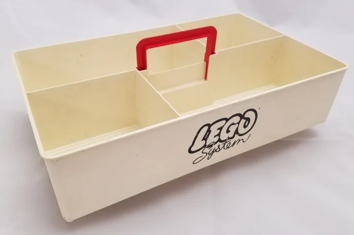 Weiße Aufbewahrungsbox