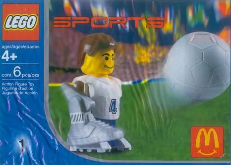Football Player, White