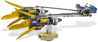 Anakin Skywalker and Sebulba's Podracers