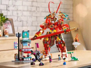 Affenkönig-Krieger-Mech