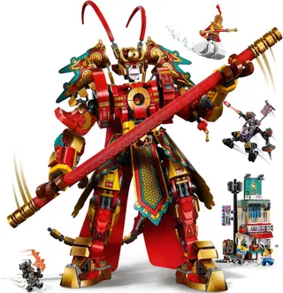 Affenkönig-Krieger-Mech