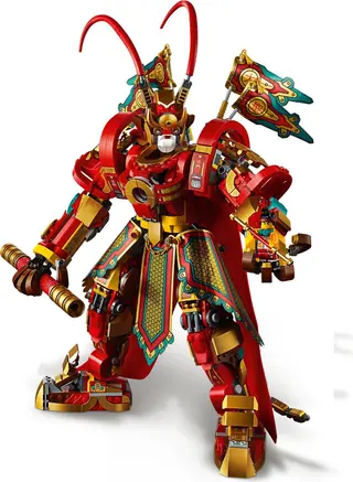 Affenkönig-Krieger-Mech