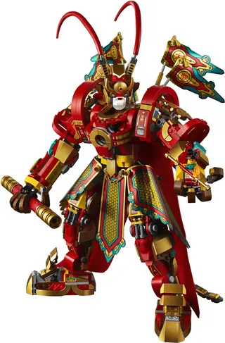 Affenkönig-Krieger-Mech