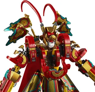 Affenkönig-Krieger-Mech