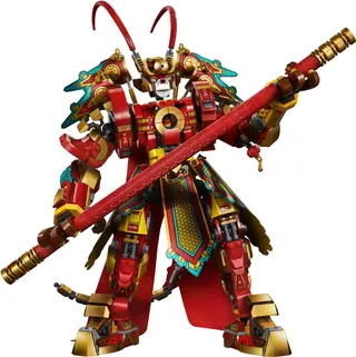 Affenkönig-Krieger-Mech