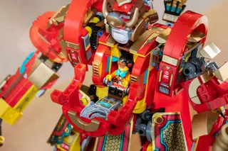 Affenkönig-Krieger-Mech