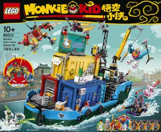 Geheimes Hauptquartier des Monkie Kid's Teams