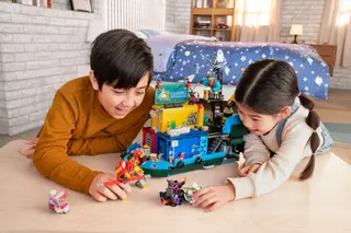 Geheimes Hauptquartier des Monkie Kid's Teams