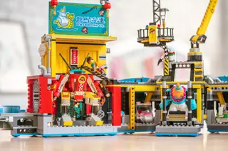Geheimes Hauptquartier des Monkie Kid's Teams