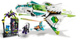 Weißer Drachenpferd-Jet