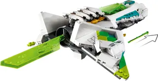 Weißer Drachenpferd-Jet