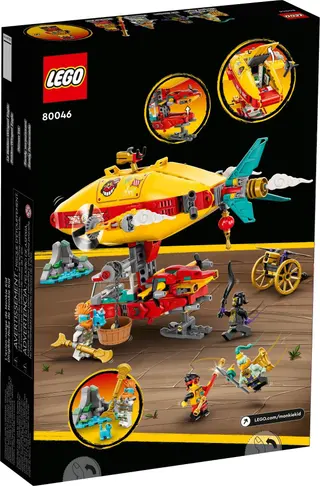 Le dirigeable nuage de Monkie Kid