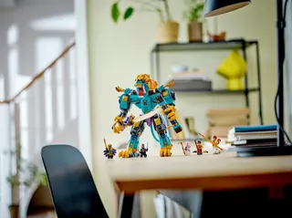 Le Puissant Lion Azur