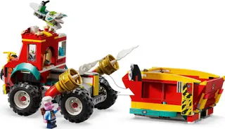 Camion de puissance de l'équipe Monkie Kid