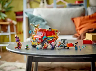 Camion de puissance de l'équipe Monkie Kid