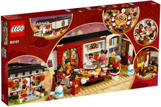 Abendessen am Vorabend des chinesischen Neujahrs