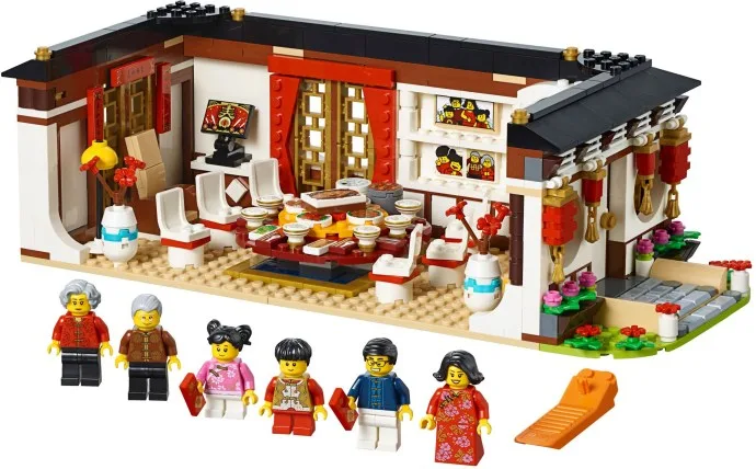 Abendessen am Vorabend des chinesischen Neujahrs