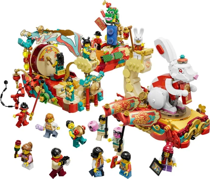 Parade zum Mondneujahr