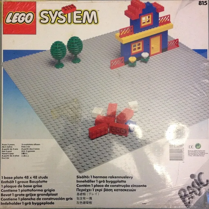 Baseplate, Grey