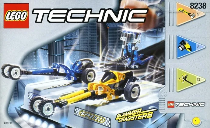 Duellierende Dragster