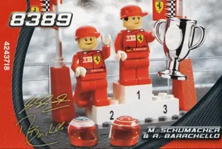 M. Schumacher and R. Barrichello