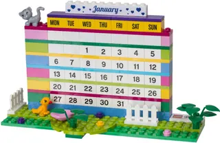Friends Brick Calendar
