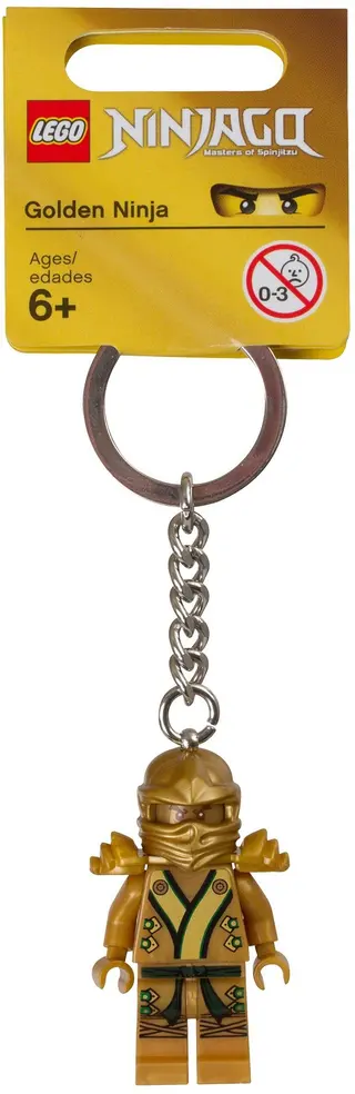Golden Ninja Key Chain