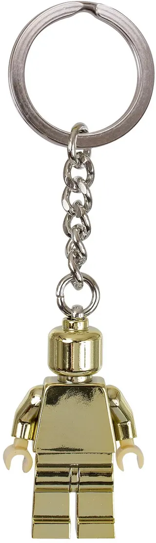 Gold Minifigure Key Chain
