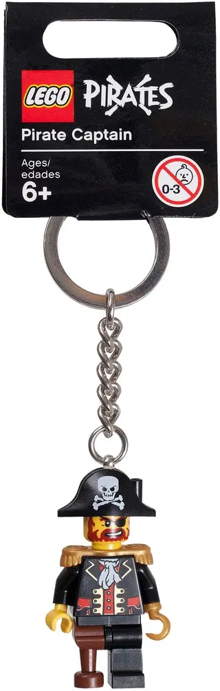Pirate Captain Key Chain
