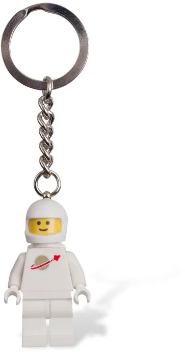 White Spaceman Key Chain