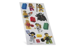 Classic Minifigure Sticker Set