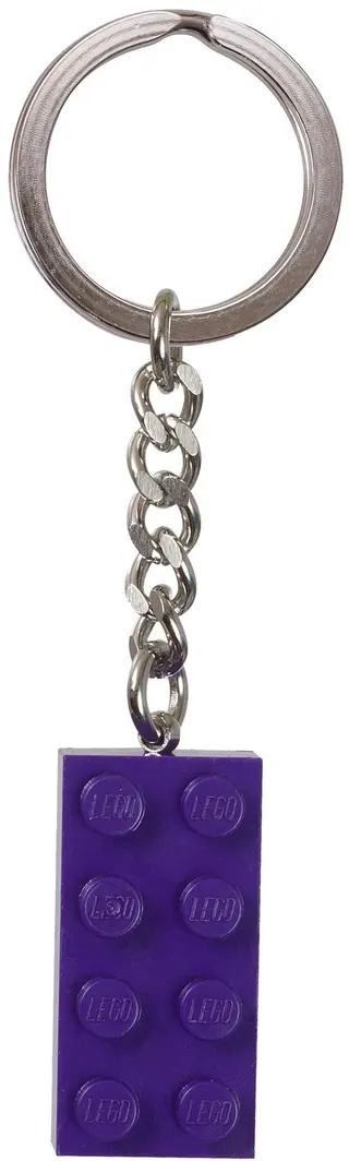 Purple Brick Key Chain