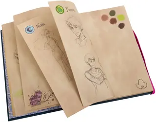 Elves Emily Jones' Diary Sketch Book