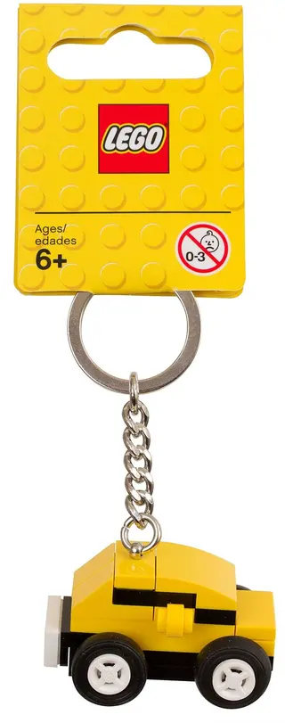 Yellow Car Bag Charm