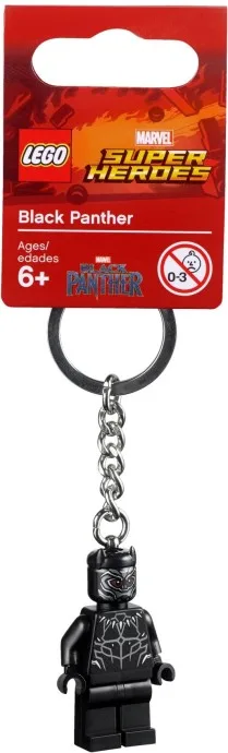 Sleutelhanger met zwarte panter