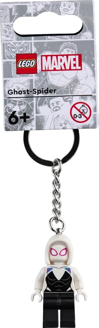 Spook-spin sleutelhanger