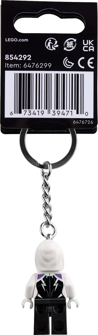 Spook-spin sleutelhanger