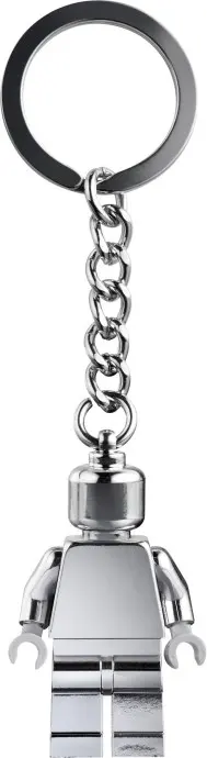 Silver Minifigure Key Chain