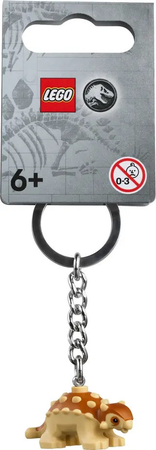 Porte-clés bébé ankylosaure