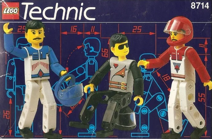 De LEGO Technic-mannen